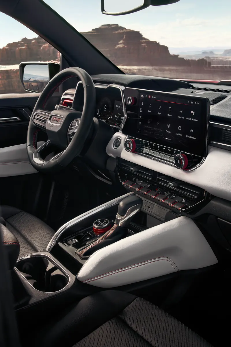 2026 GMC Canyon infotainment system at Patrick GMC in Ashland VA